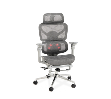 Sirius Masajlı ve Ayak Uzatmalı Ofis Büro Koltuk